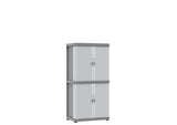 Rolling Space Modular2 Plastic Garage Cupboard Cabinet 1150mm H x 590mm W x 360mm D, Rolling Space Cab 2, Filstorage