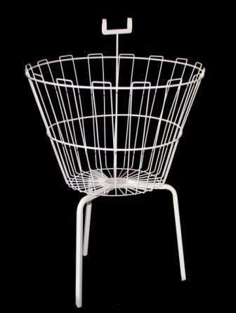 Wire Dump Bin Basket Round (21 inch), Round Dump Basket (WPC) / 1, Filstorage