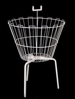 Wire Dump Bin Basket Round (21 inch), Round Dump Basket (WPC) / 1, Filstorage