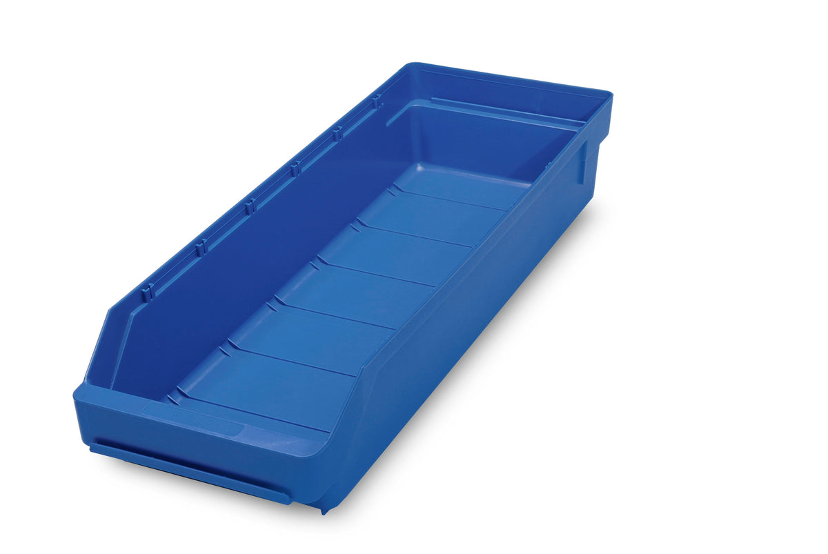 CLEARANCE: Shelf Bin 5018 Red (Pack of 10) 95mm H x 180mm W x 500mm D, Shelf Bin 5018 red pack of 10, Filstorage