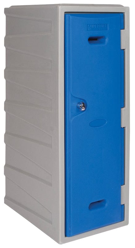 Bundle Offer: 14 x LK3 Plastic Locker 900mm H, 900mm High / Blue / Key Operated Lock, Filstorage