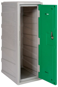 Offer: Set of 4 LK3 Plastic Locker 900mm H, 900mm High / Blue / Key Operated Lock, Filstorage