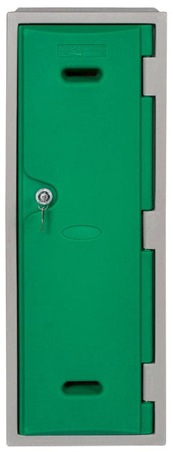 LK3 Plastic Locker 900mm H, 900mm High / Blue / Key Operated Lock, Filstorage