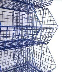 C4 Mobile (extra-large) Unit Complete (3 Baskets), RED C4 Mobile Unit 3 Baskets, Filstorage