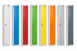 Pure 1 Door Steel Locker (Silver Body)