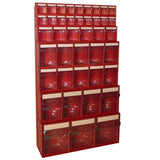Complete Van Storage Tilt Bin Kit (41 compartments), Tilt Bin Van Kit 41 compartments, Filstorage