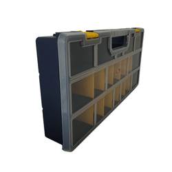 Large Organiser Case Carry Kit with Movable Dividers 49-16, TORG49, Filstorage