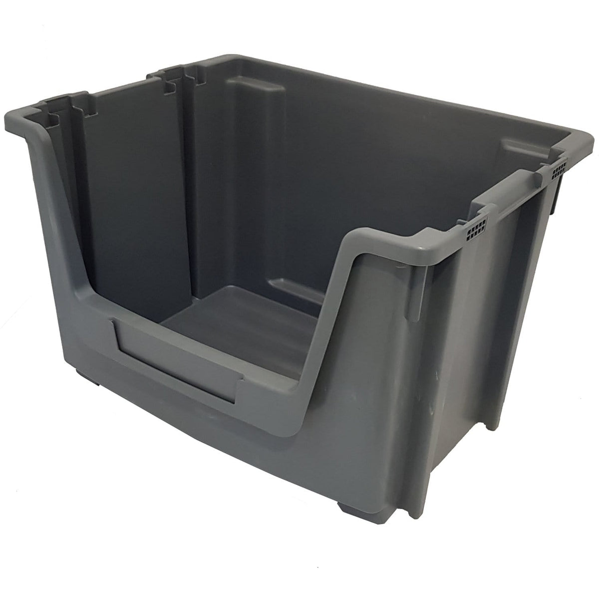 Large Open Front Stacking Storage Picking Wall - Grey, 12 Bin Wall, Filstorage