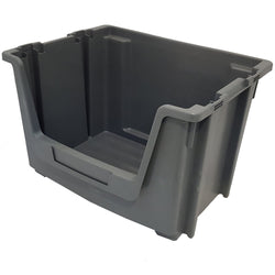 Large Open Front Stacking Storage Picking Wall - Grey, 12 Bin Wall, Filstorage