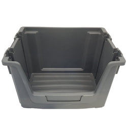 Large Open Front Stacking Storage Picking Wall - Grey, 12 Bin Wall, Filstorage