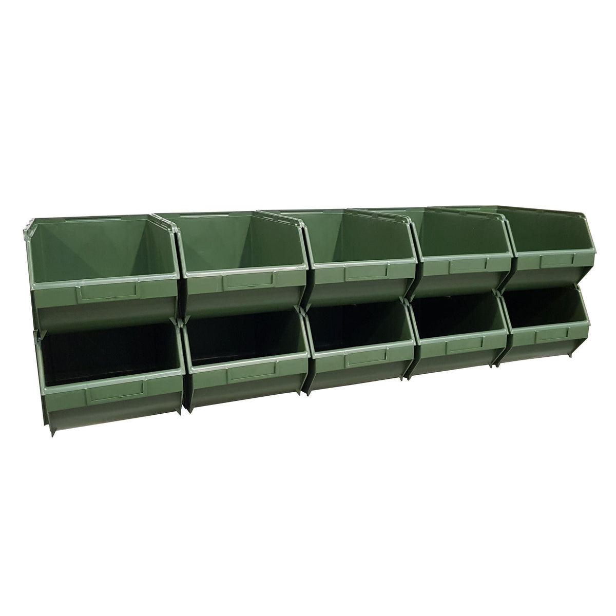 Pack of 10 x Interconnecting Union Storage Bin D, Union D, Filstorage