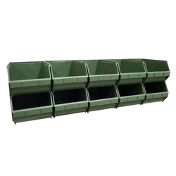 Pack of 10 x Interconnecting Union Storage Bin D, Union D, Filstorage