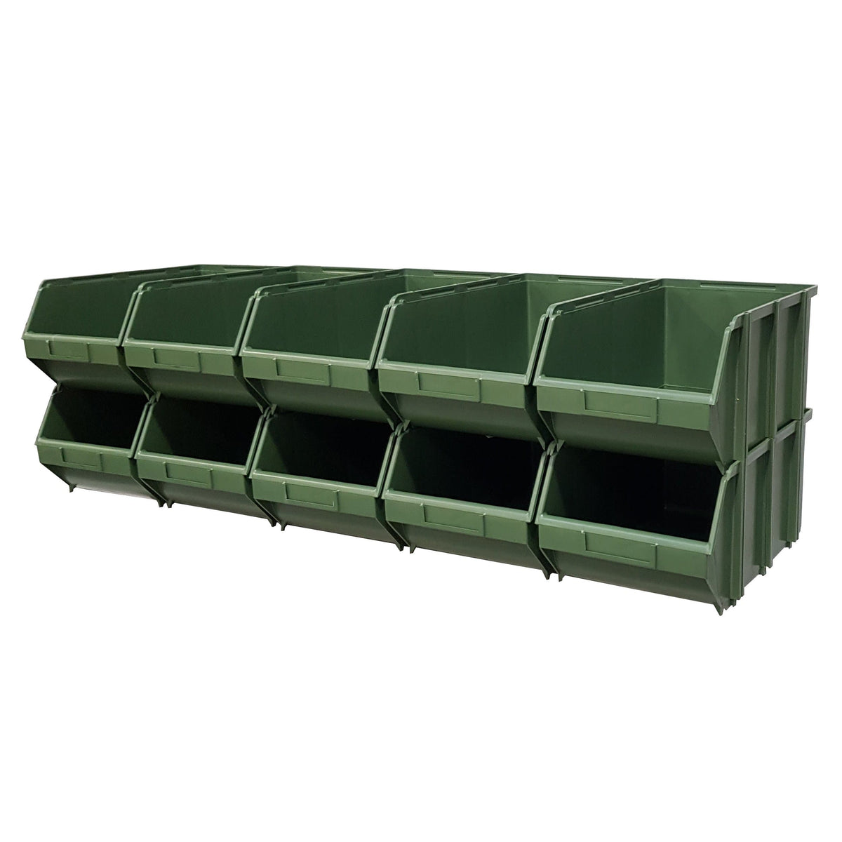 Pack of 10 x Interconnecting Union Storage Bin D, Union D, Filstorage