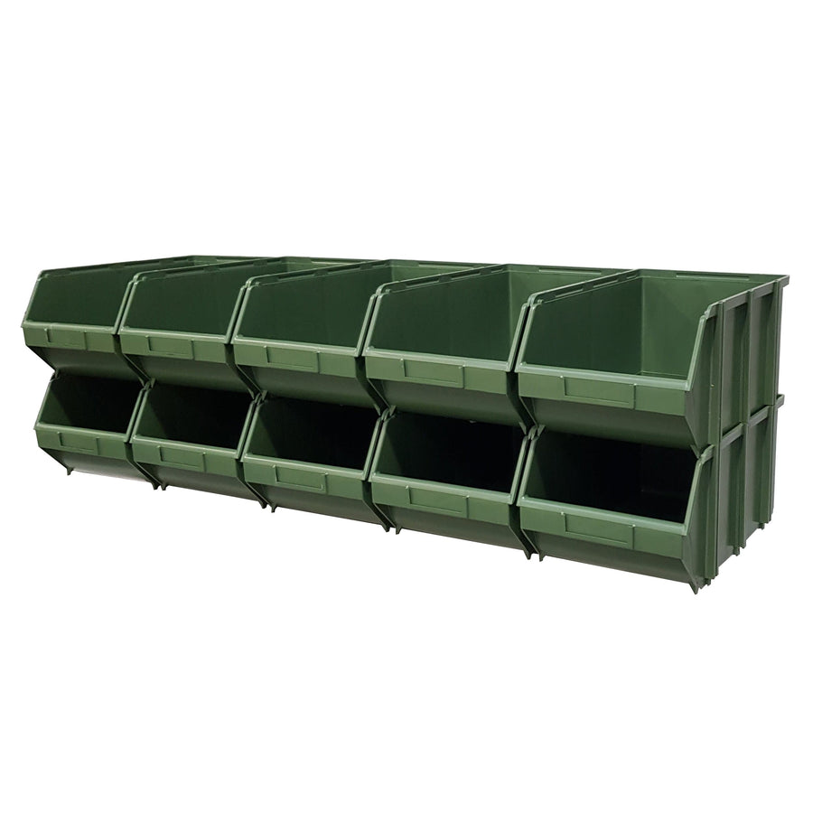 Pack of 10 x Interconnecting Union Storage Bin D, Union D, Filstorage