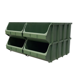 Pack of 4 x Interconnecting Union Storage Bin E, Union E, Filstorage