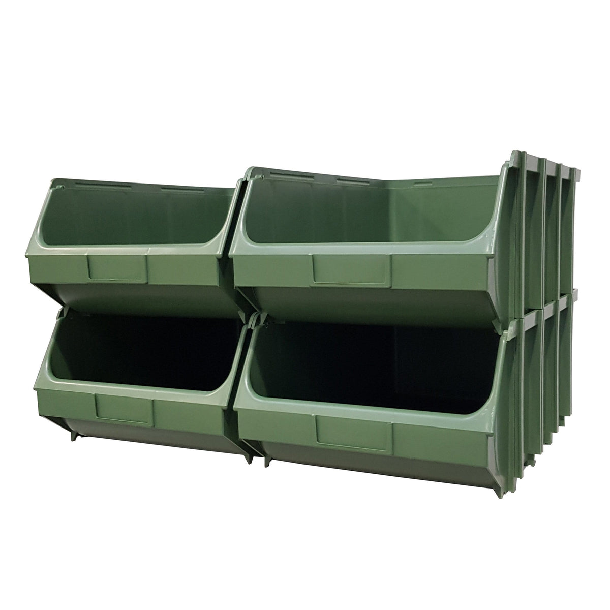 Pack of 4 x Interconnecting Union Storage Bin E, Union E, Filstorage