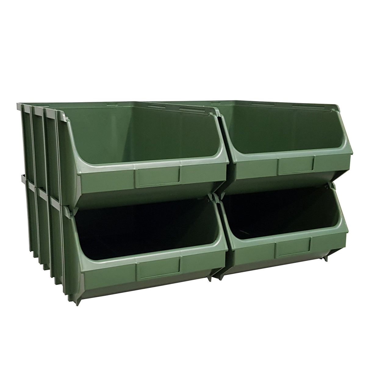 Pack of 4 x Interconnecting Union Storage Bin E, Union E, Filstorage