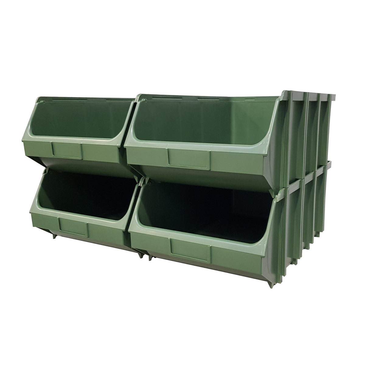 Pack of 4 x Interconnecting Union Storage Bin E, Union E, Filstorage