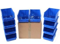 Stackable Storage Parts Bins (114) - Large, Blue / 1, Filstorage