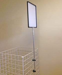 Poster Frame for Wire Baskets (A3/A4), A4 Size Frame, Filstorage