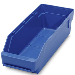 Stemo Open Front Plastic Parts Shelf Bins 300mm Long Range, 120mm / 1 Bin, Filstorage