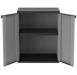 Recycled Plastic Garden / Garage Cupboard TDJL68 850mm H, TDJL68, Filstorage