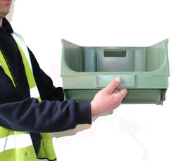 Container Pick Wall - 20 x Interconnecting Union Storage Bin Union F, 20 x Union F, Filstorage
