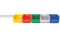 Universal Steel Rail for Storage Parts Bins, FB AUR1, Filstorage