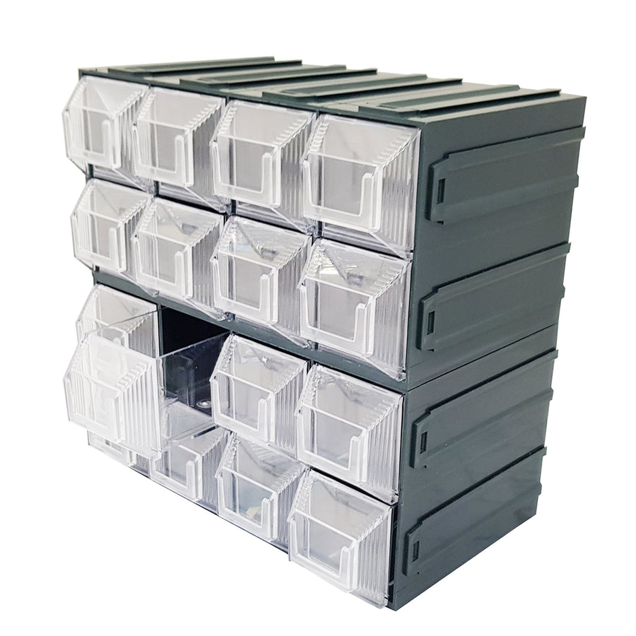 Vision Storage Block 12TR - 16 Drawer Compartment Organiser, Vision Block 12TR, Filstorage