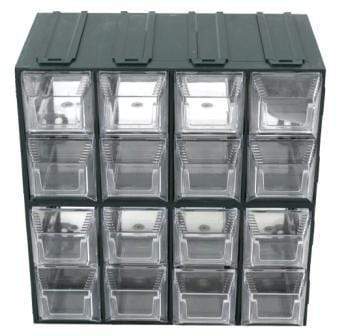 Vision Storage Block 12TR - 16 Drawer Compartment Organiser, Vision Block 12TR, Filstorage