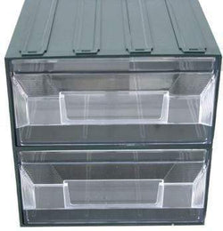 Vision Storage Block 19TR - 2 Drawer Compartment Organiser, Vision Block 19TR, Filstorage