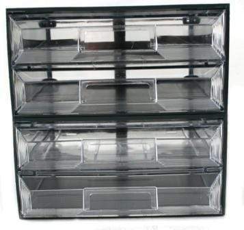 Vision Storage Block 16TR - 4 Drawer Compartment Organiser, Vision Block 16TR, Filstorage