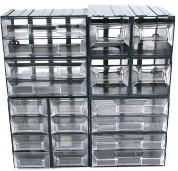 Vision Storage Block 13 - 8 Drawers Compartment Organiser, Vision Block 13, Filstorage