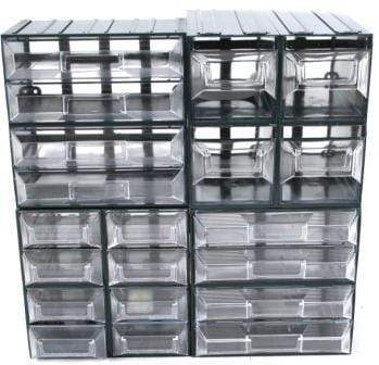 Vision Storage Block 15TR - 8 Drawer Compartment Organiser, Vision Block 15TR, Filstorage