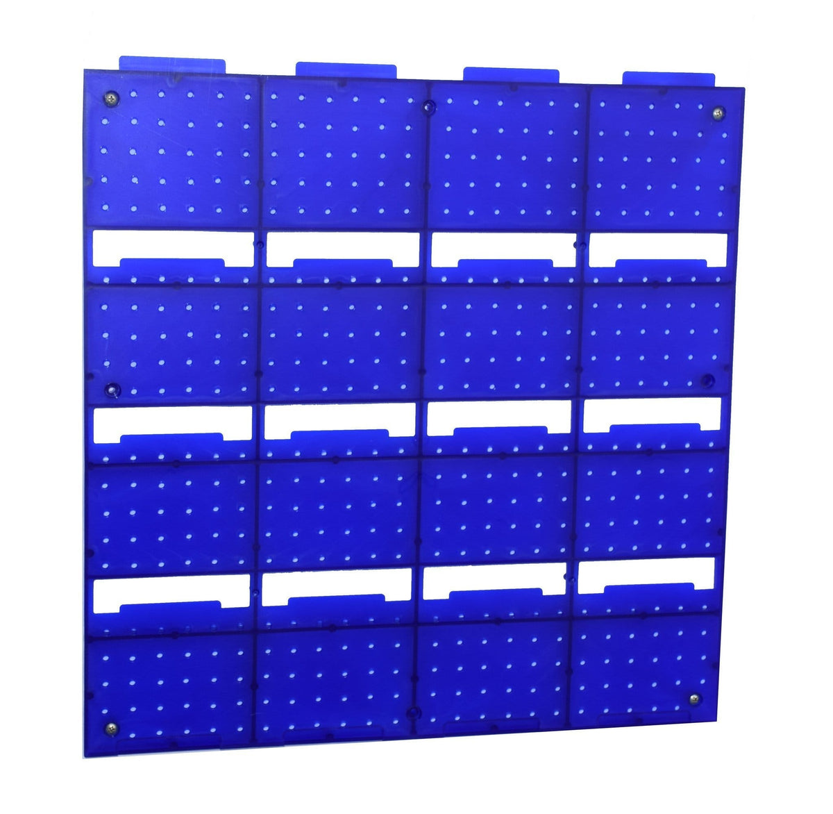 Wall Storage Kit 16 Plastic Parts Bins & Panel (VPB05), VPB05, Filstorage