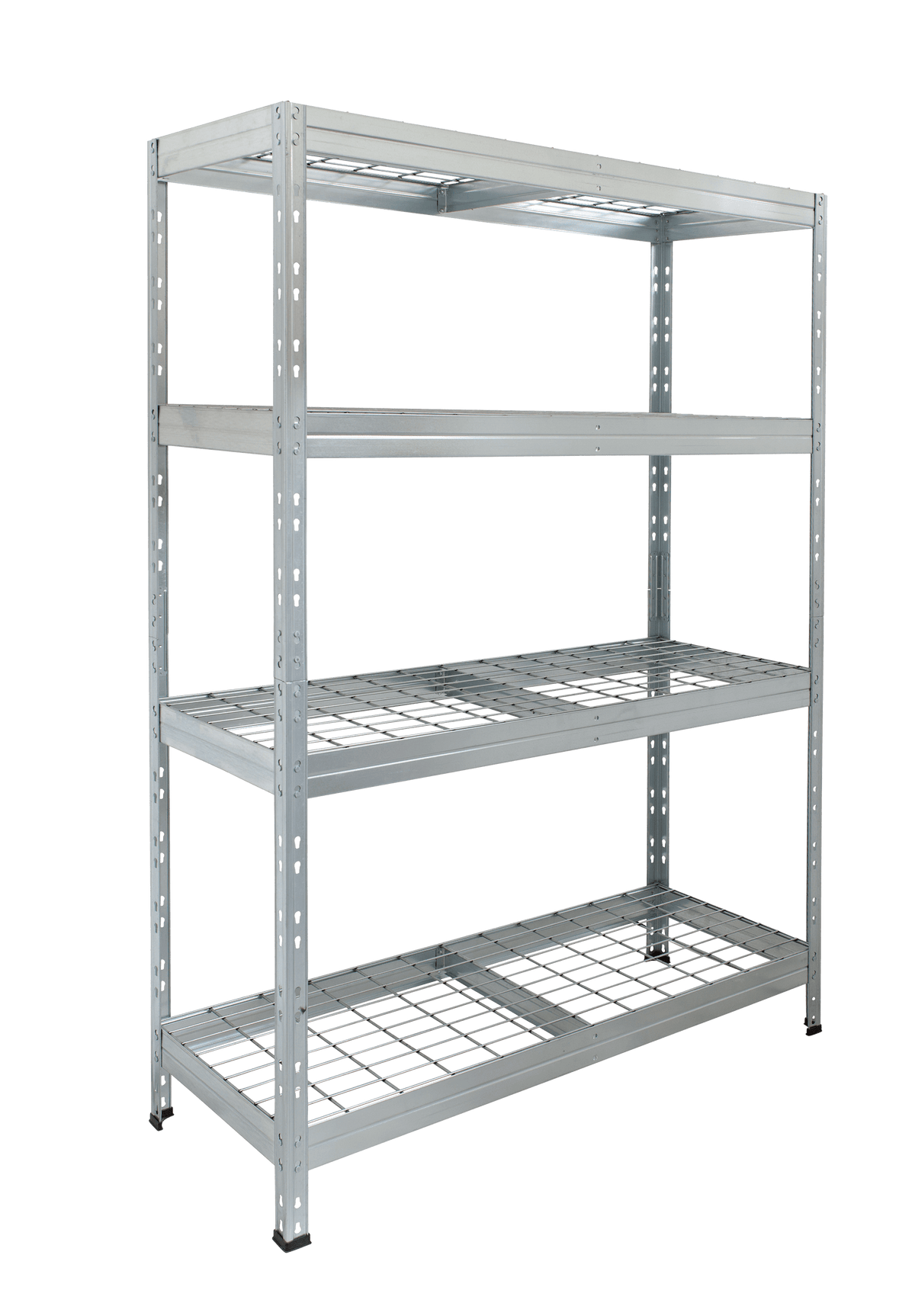Galvanised Shelving Unit (300kg per level) 1800mm H, 900mm, Filstorage