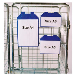 Wire Hanging Pockets (Various Sizes), A4 Vertical - Pack of 10, Filstorage