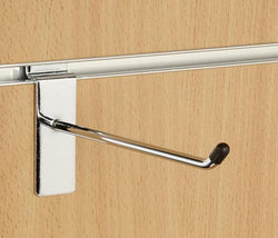 Metal Slatwall Accessory Arms, 100mm PACK 100, Filstorage