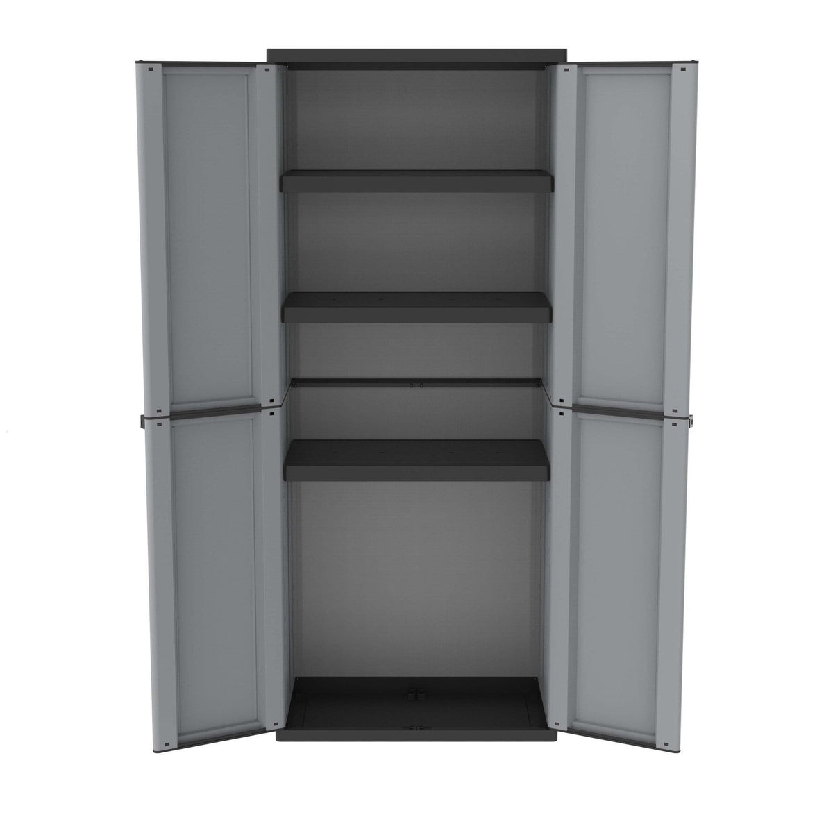 Recycled Plastic Garden / Garage Cupboard TDJL268 1635mm H, TDJL268, Filstorage
