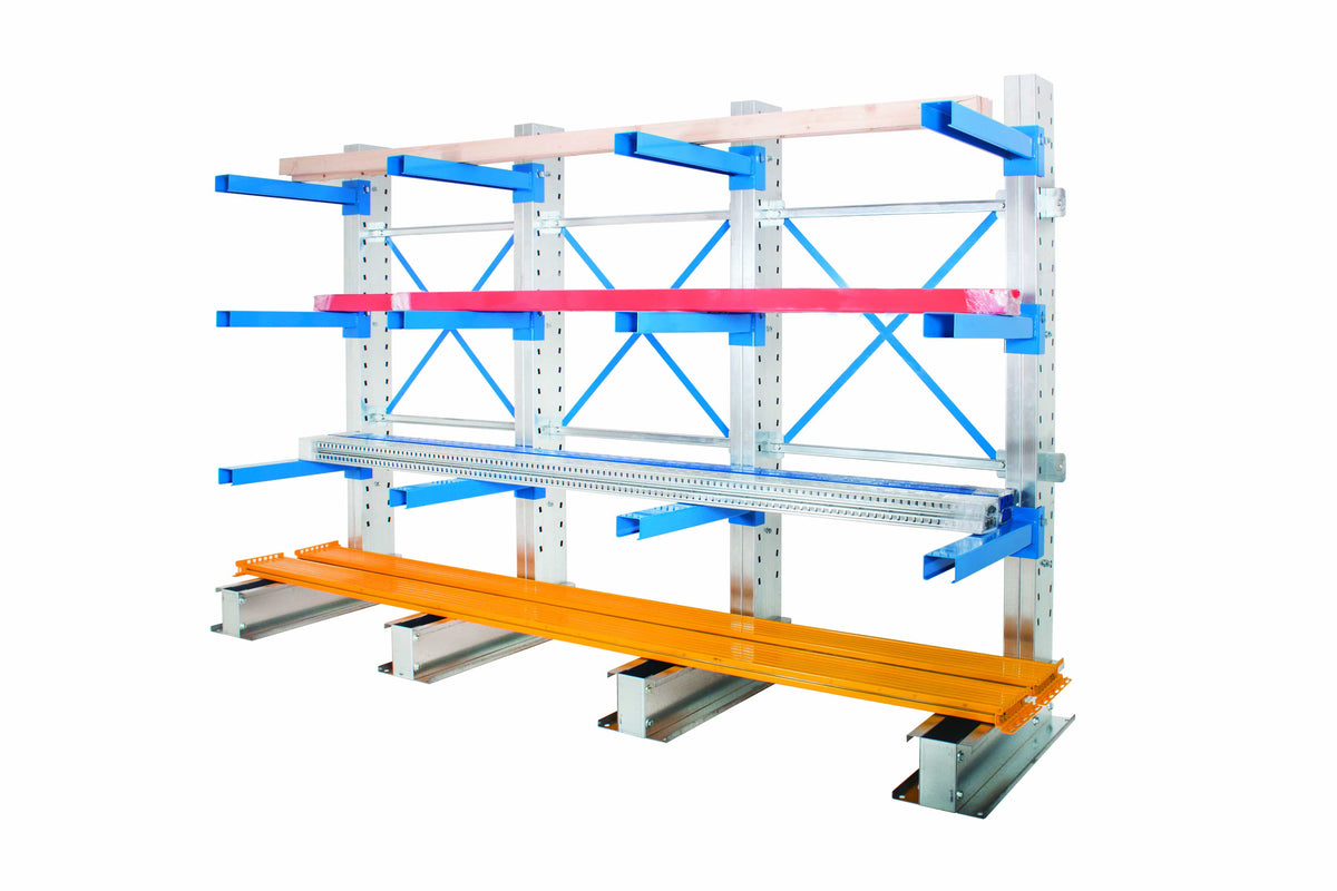 Cantilever Racking Starter Bay - Range of Sizes, 1976mm / 1000mm / 780mm, Filstorage