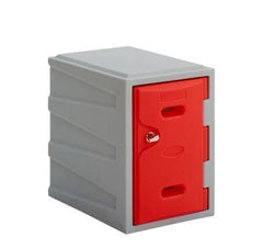 LK1 Plastic Locker 450mm H, 450mm High / Blue / Key Operated Lock, Filstorage