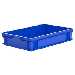 10 x Euro Stacking Containers (600x400x120mm) M200A, Green, Filstorage