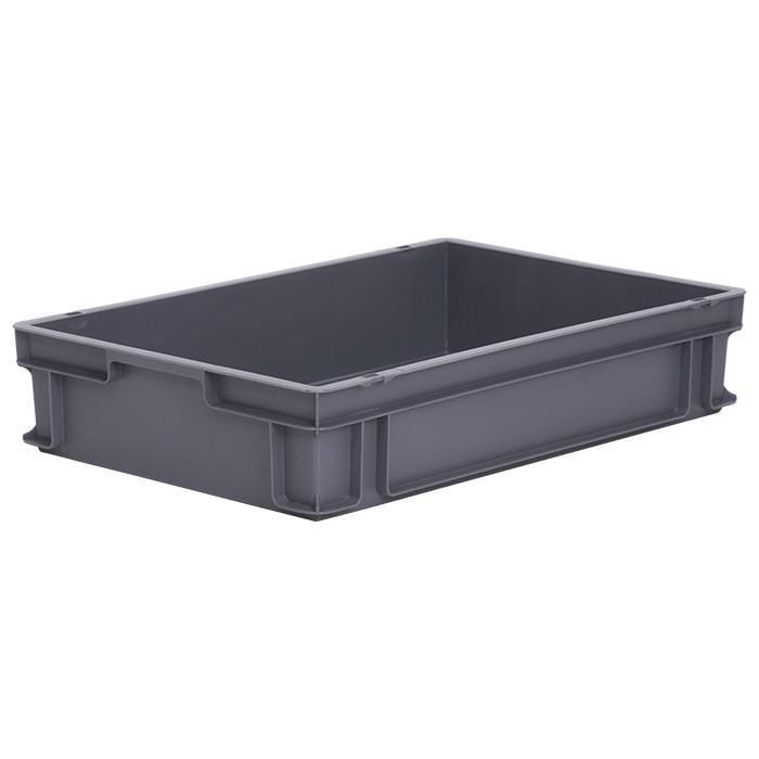 10 x Euro Stacking Containers (600x400x120mm) M200A, Green, Filstorage