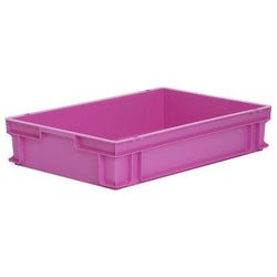 10 x Euro Stacking Containers (600x400x120mm) M200A, Green, Filstorage