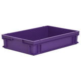 10 x Euro Stacking Containers (600x400x120mm) M200A, Green, Filstorage