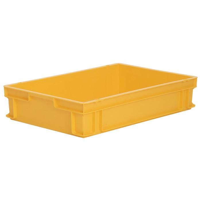 10 x Euro Stacking Containers (600x400x120mm) M200A, Green, Filstorage