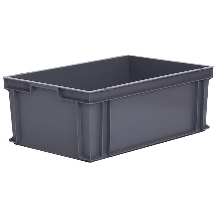 10 x Euro Stacking Containers (600x400x220mm) M201A, Green, Filstorage