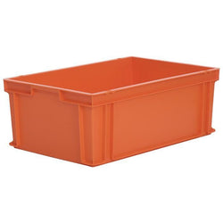 10 x Euro Stacking Containers (600x400x220mm) M201A, Green, Filstorage