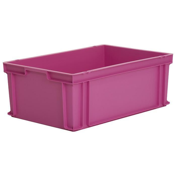 10 x Euro Stacking Containers (600x400x220mm) M201A, Green, Filstorage