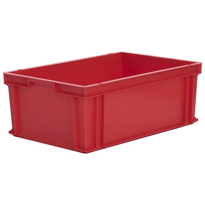 10 x Euro Stacking Containers (600x400x220mm) M201A, Green, Filstorage